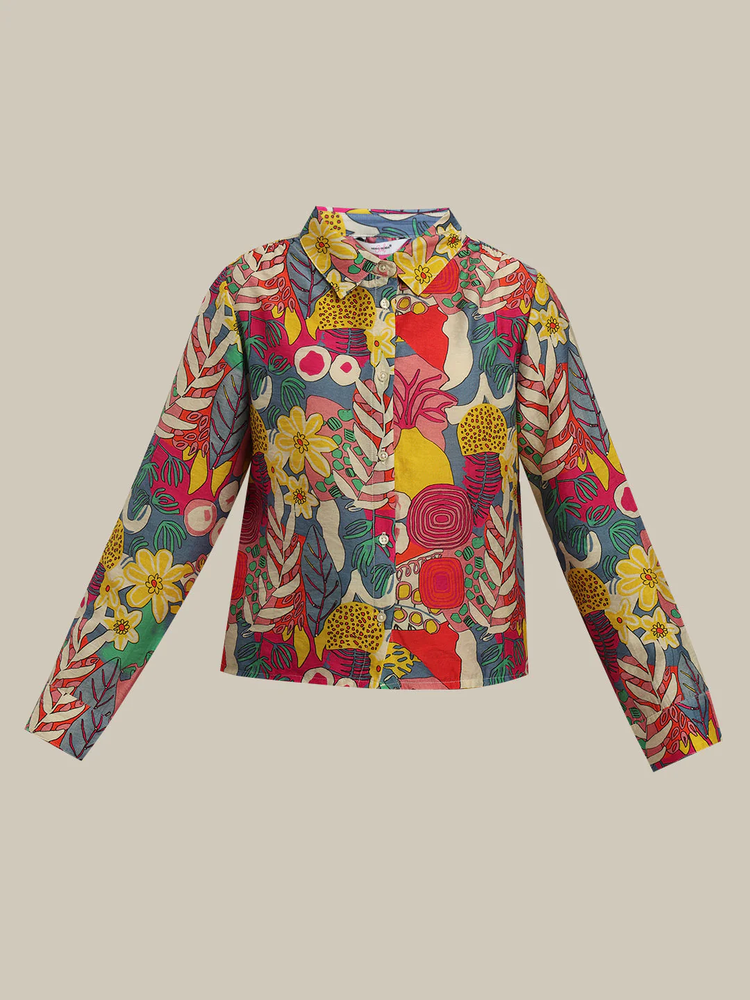 GIRL Multi-Colour Printed Shirt - Image 7