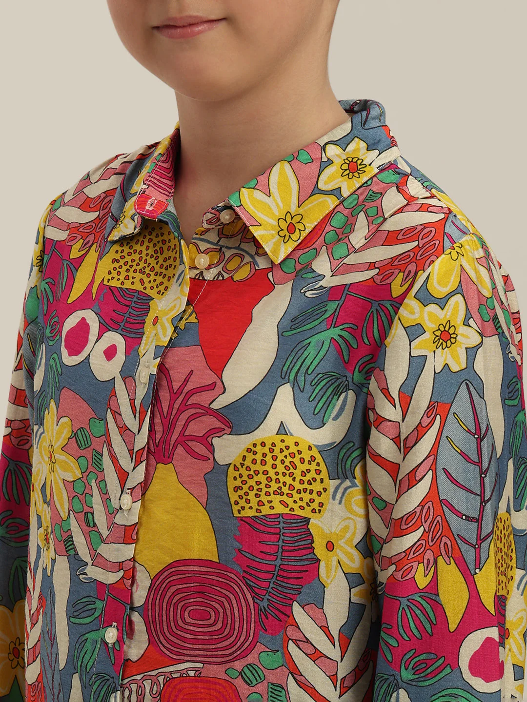 GIRL Multi-Colour Printed Shirt - Image 8