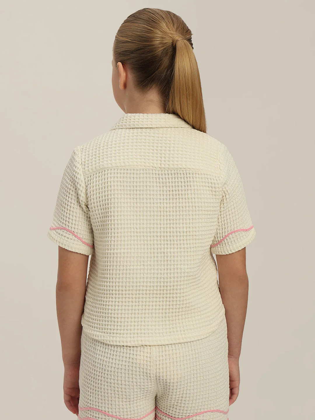 GIRL Embroidered Short Sleeves Shirt - Image 4