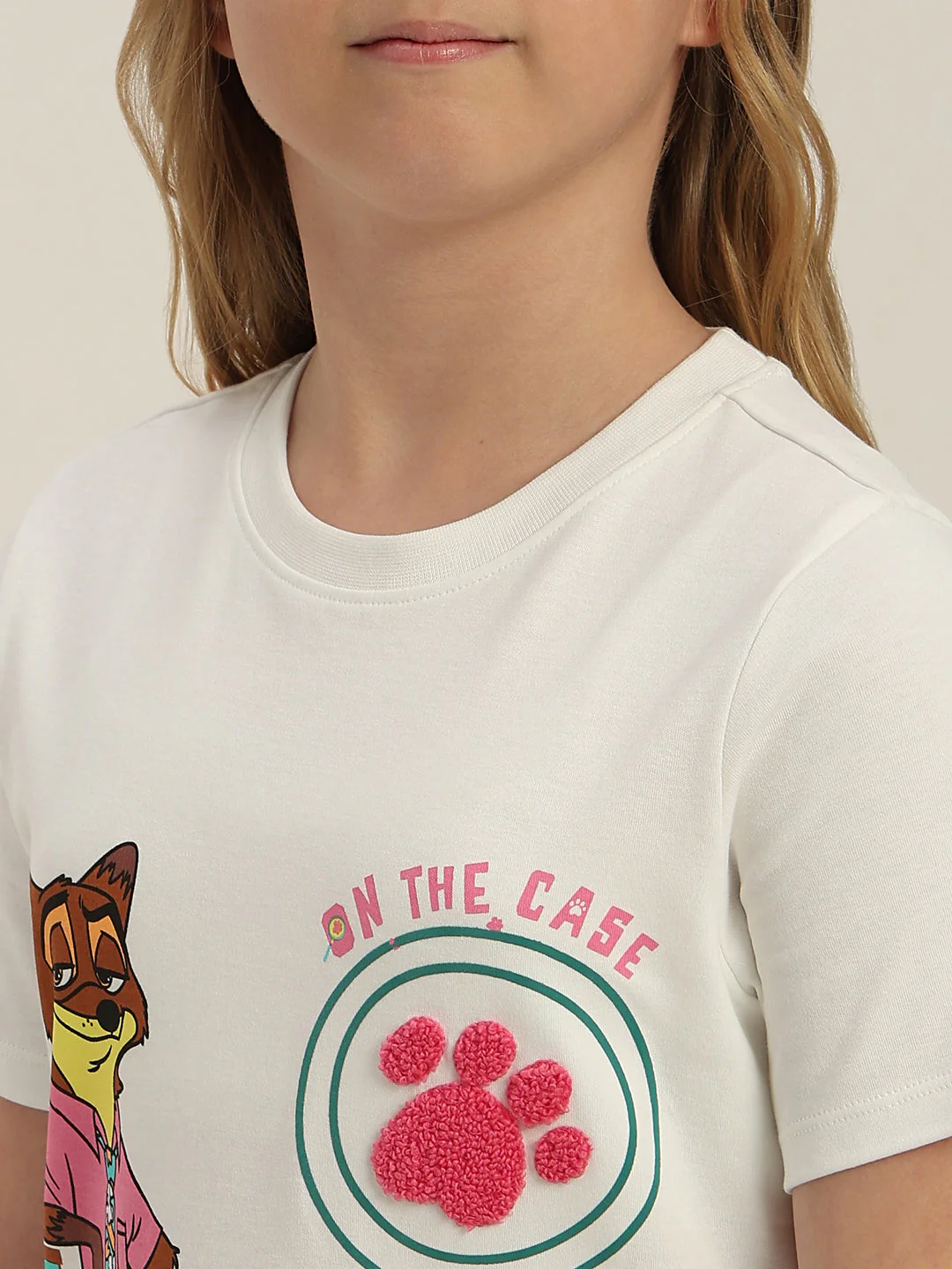GIRLS White Zootopia Print T-shirt - Image 8