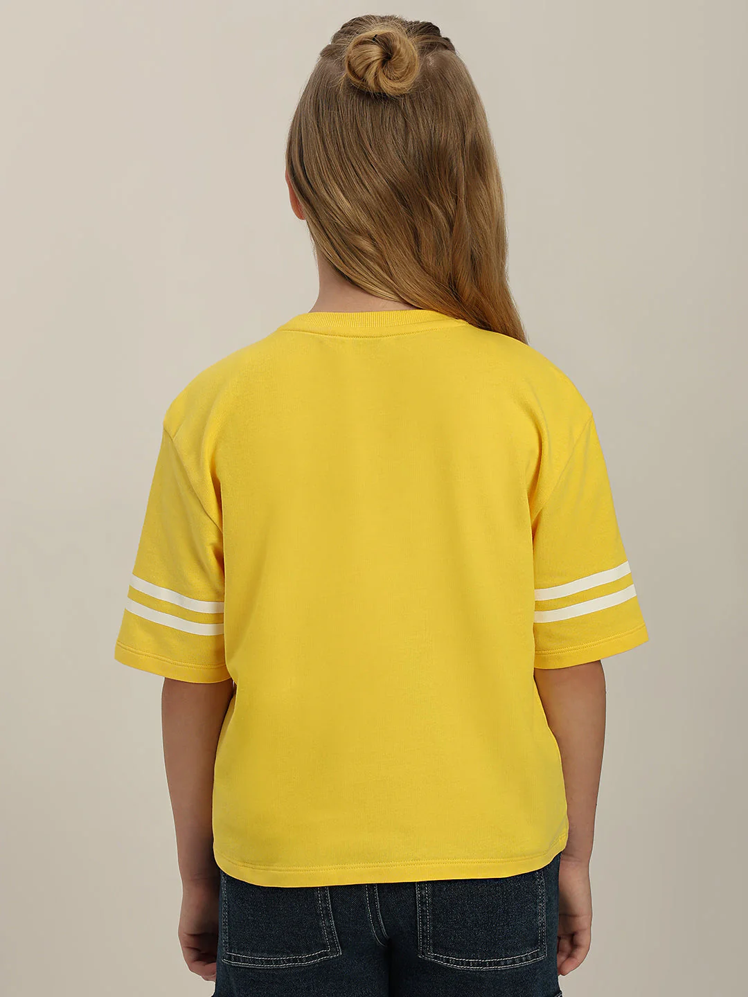 GIRLS Yellow Zootopia Print T-shirt - Image 4
