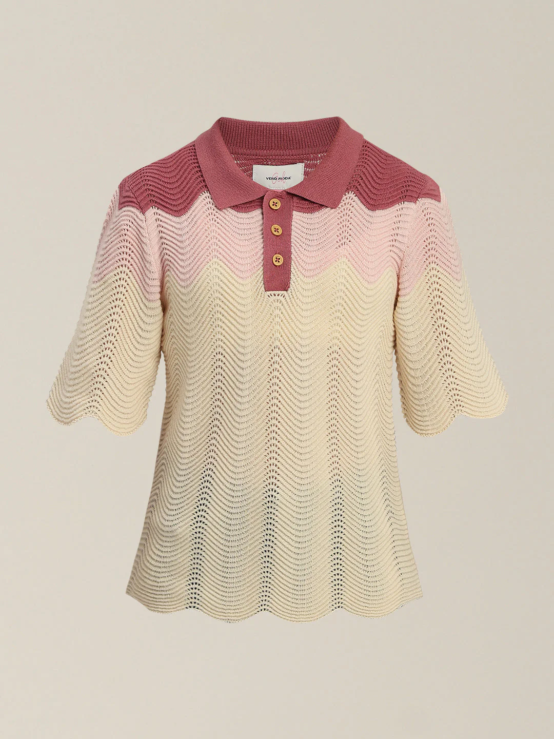 GIRL Colourblocked Knitted Polo - Image 7