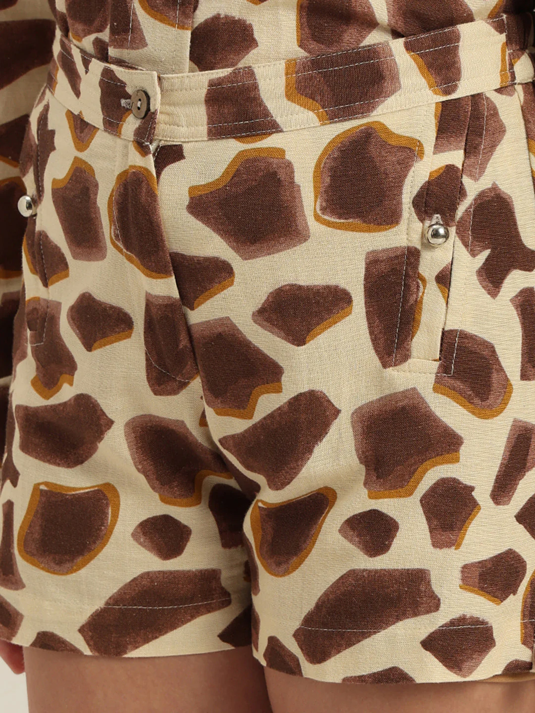 GIRL Animal Print Cotton Shorts - Image 8