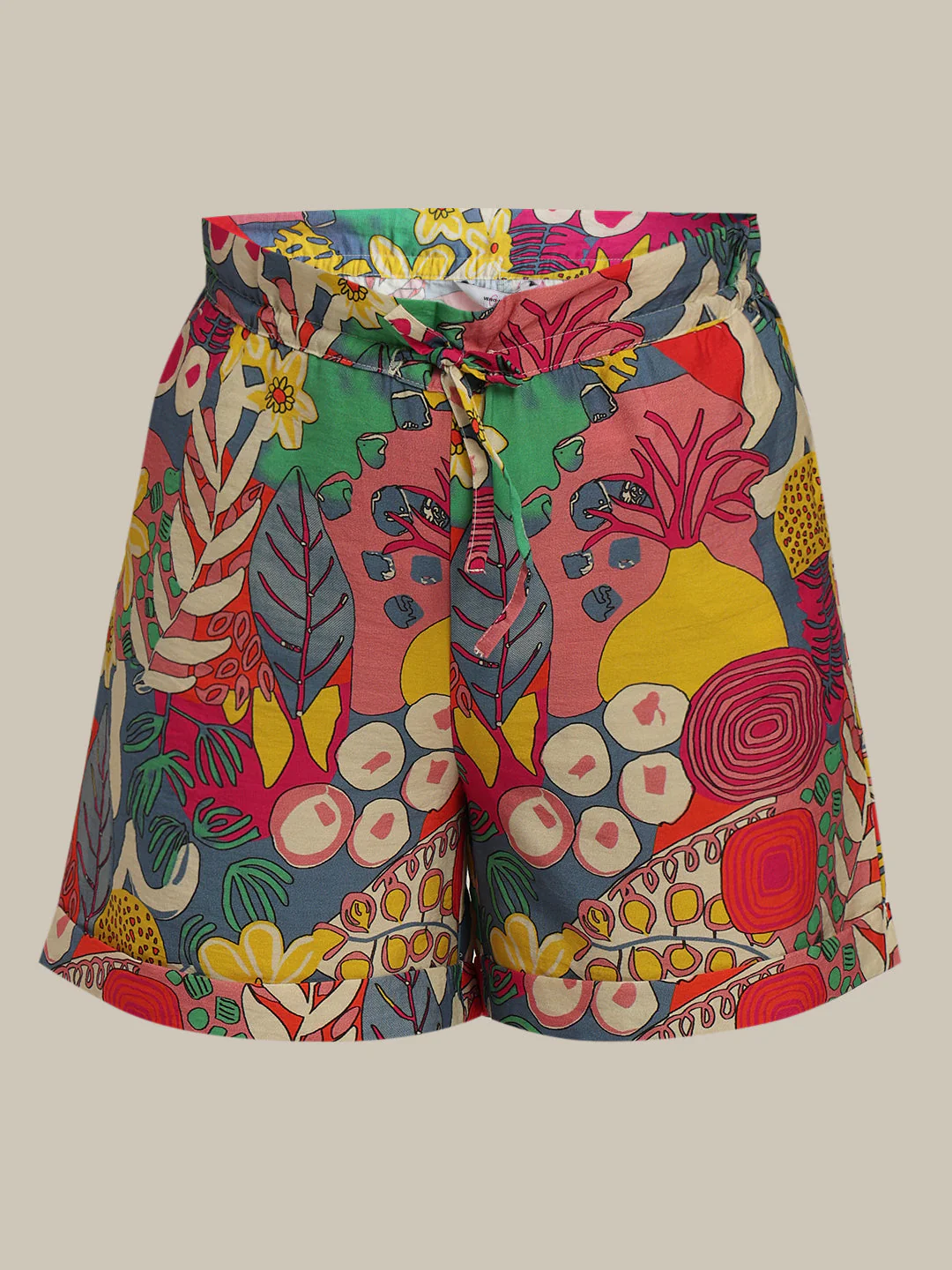 GIRL Multi-Colour Printed Shorts - Image 7