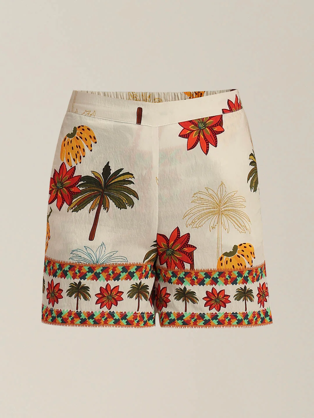 GIRLS Tropical Print Shorts - Image 7