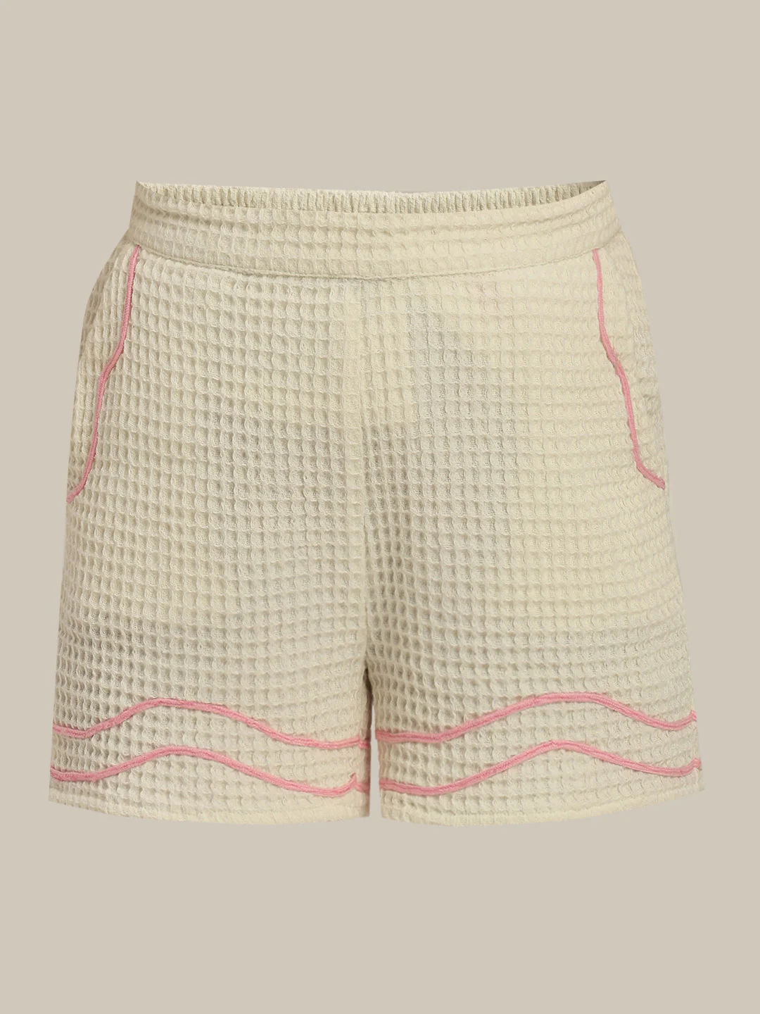 GIRL Embroidered Cotton Shorts - Image 7