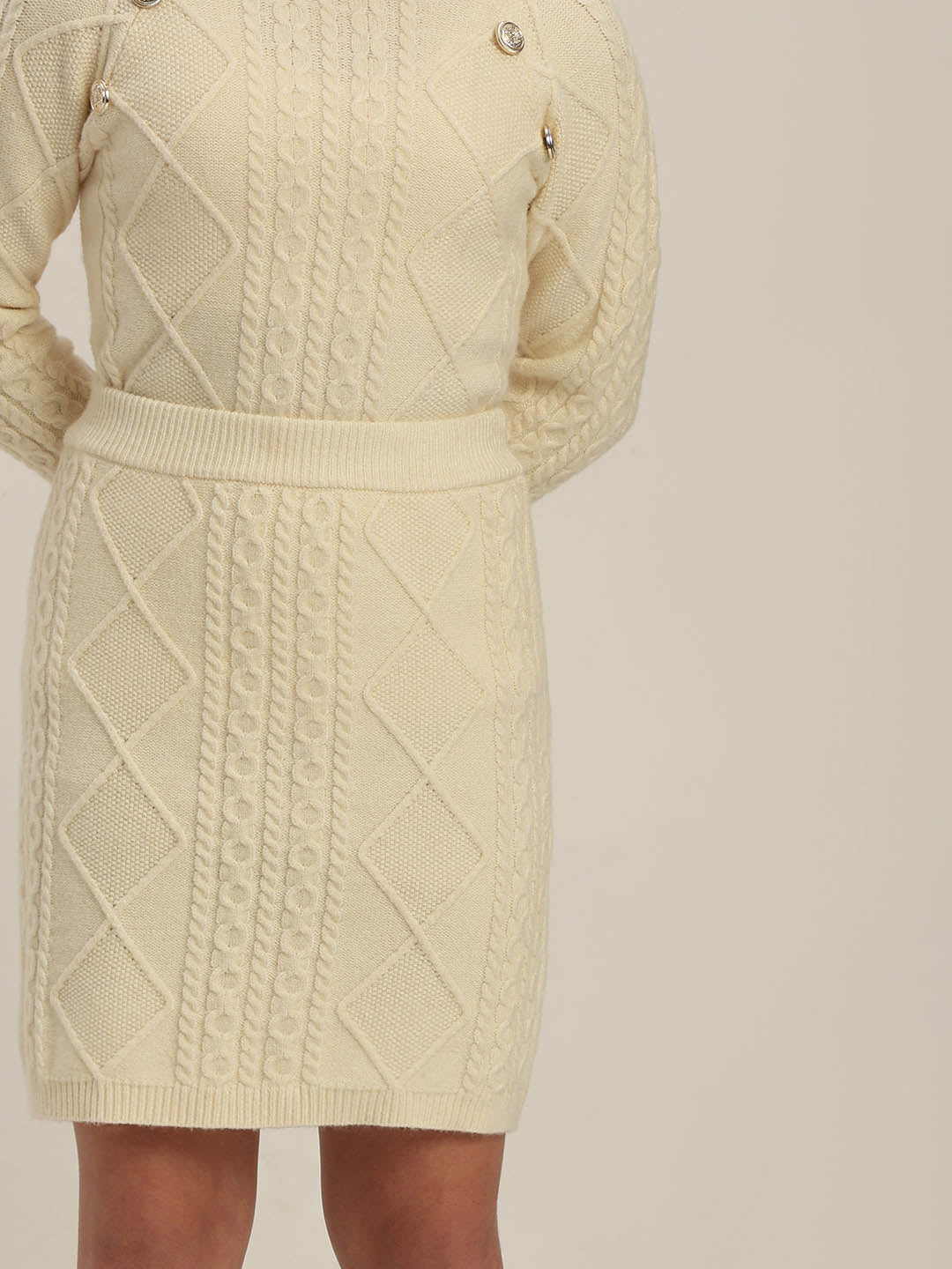 GIRLS Cable Knit Skirt - Image 6