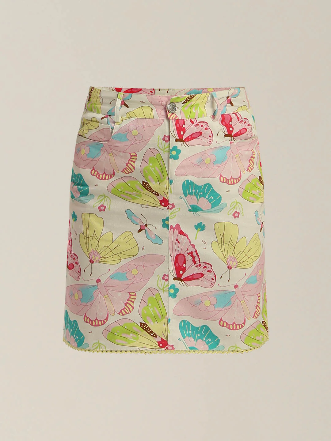 GIRLS Printed Cotton Skirt - Image 7