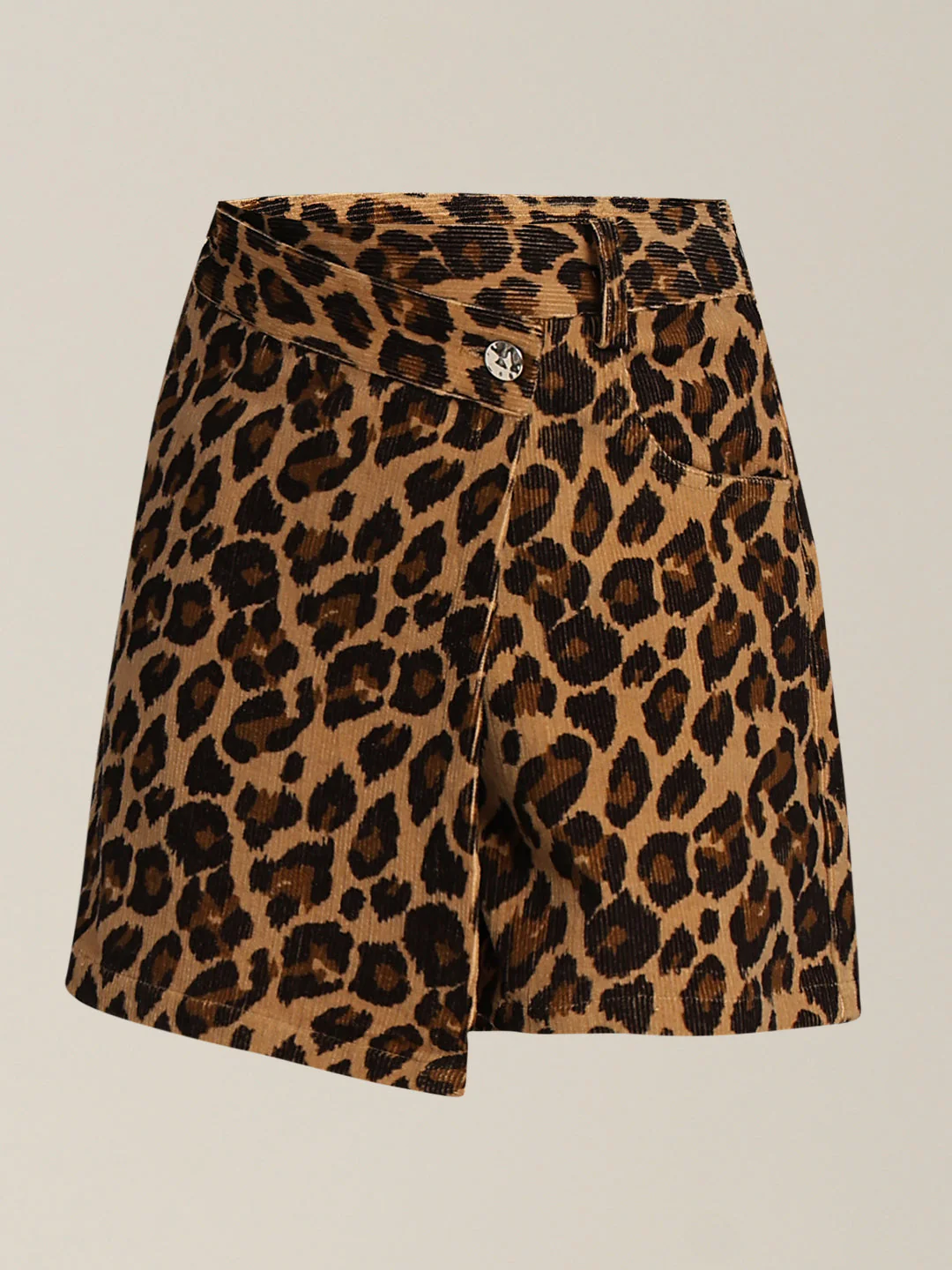 GIRL Animal Print Corduroy Skorts - Image 7