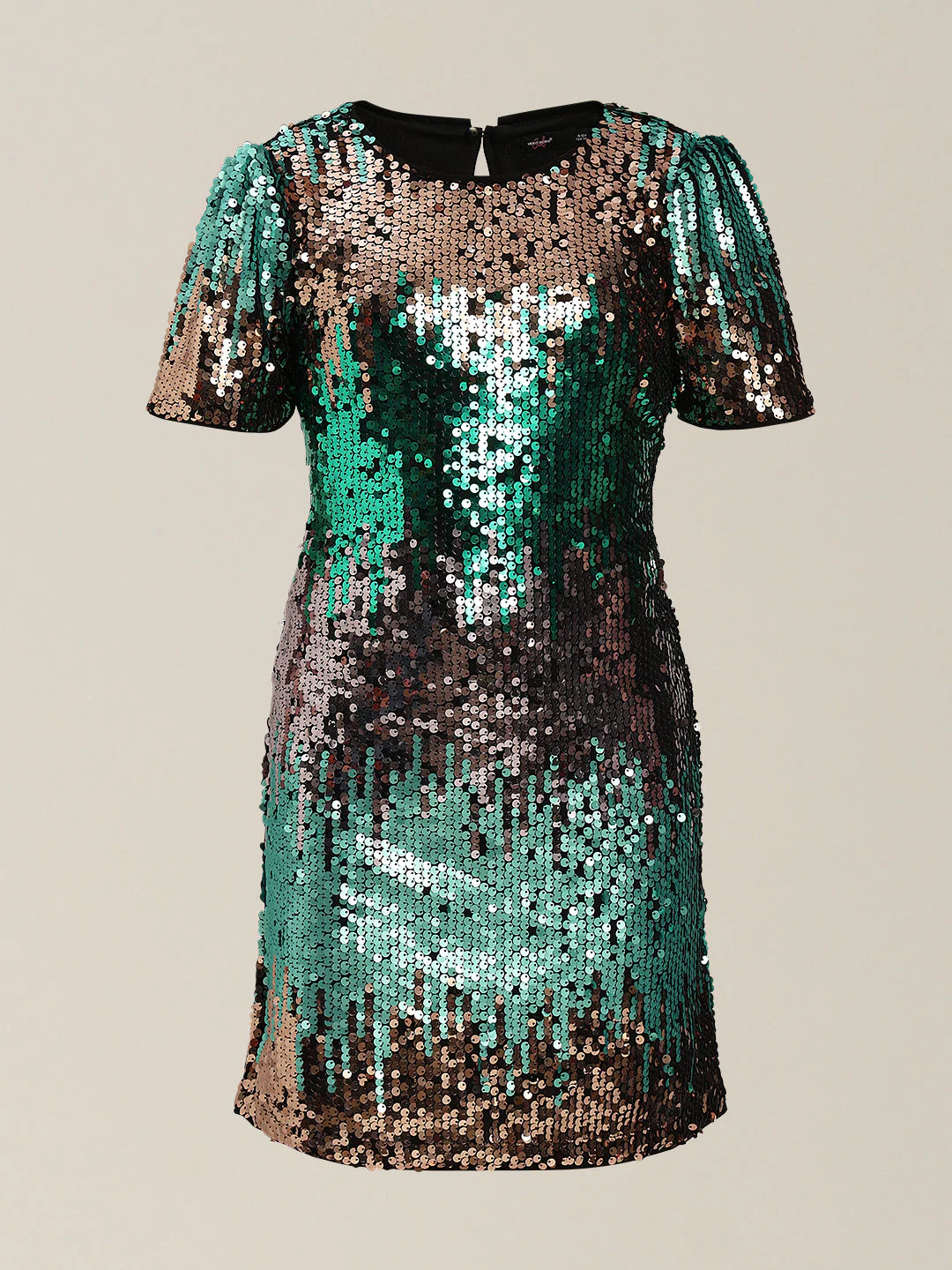 GIRLS Sequins Ombre Mini Dress - Image 7