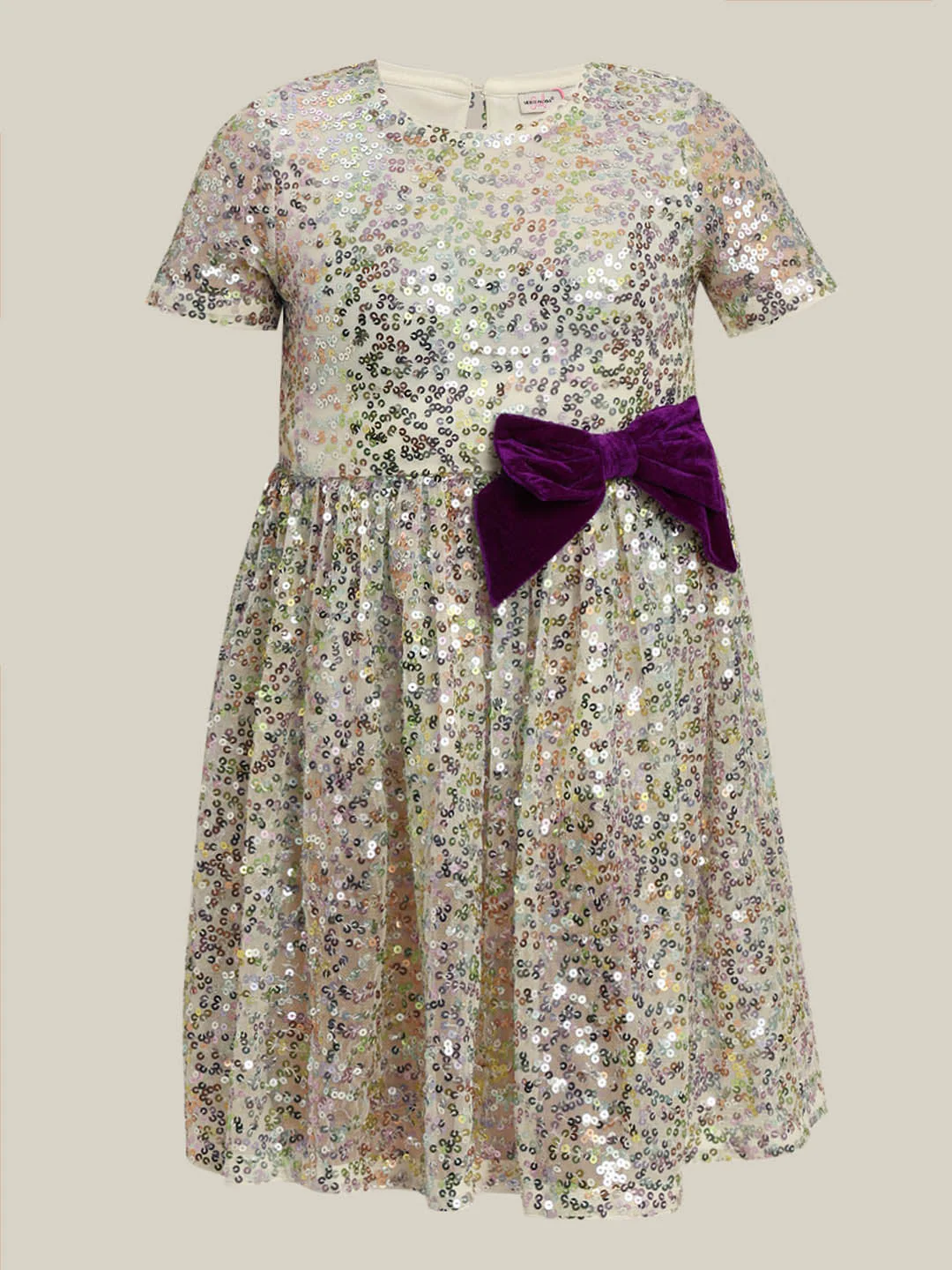 GIRLS Embellished Fit & Flare Dress - Image 7