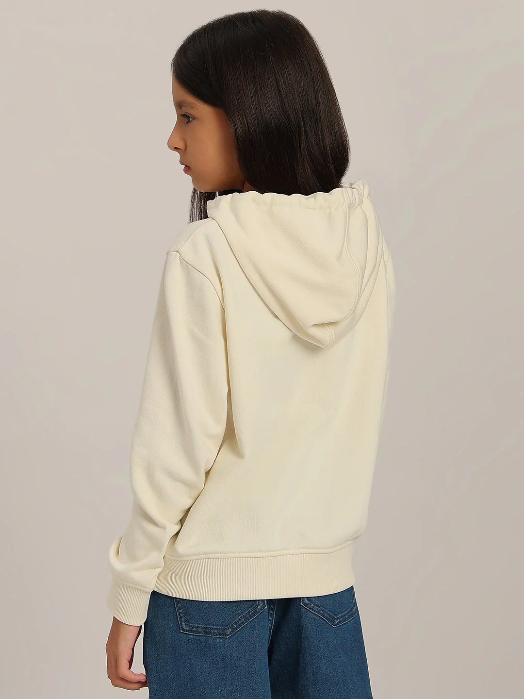 GIRL Printed Hooded Sweatshirt - Image 4
