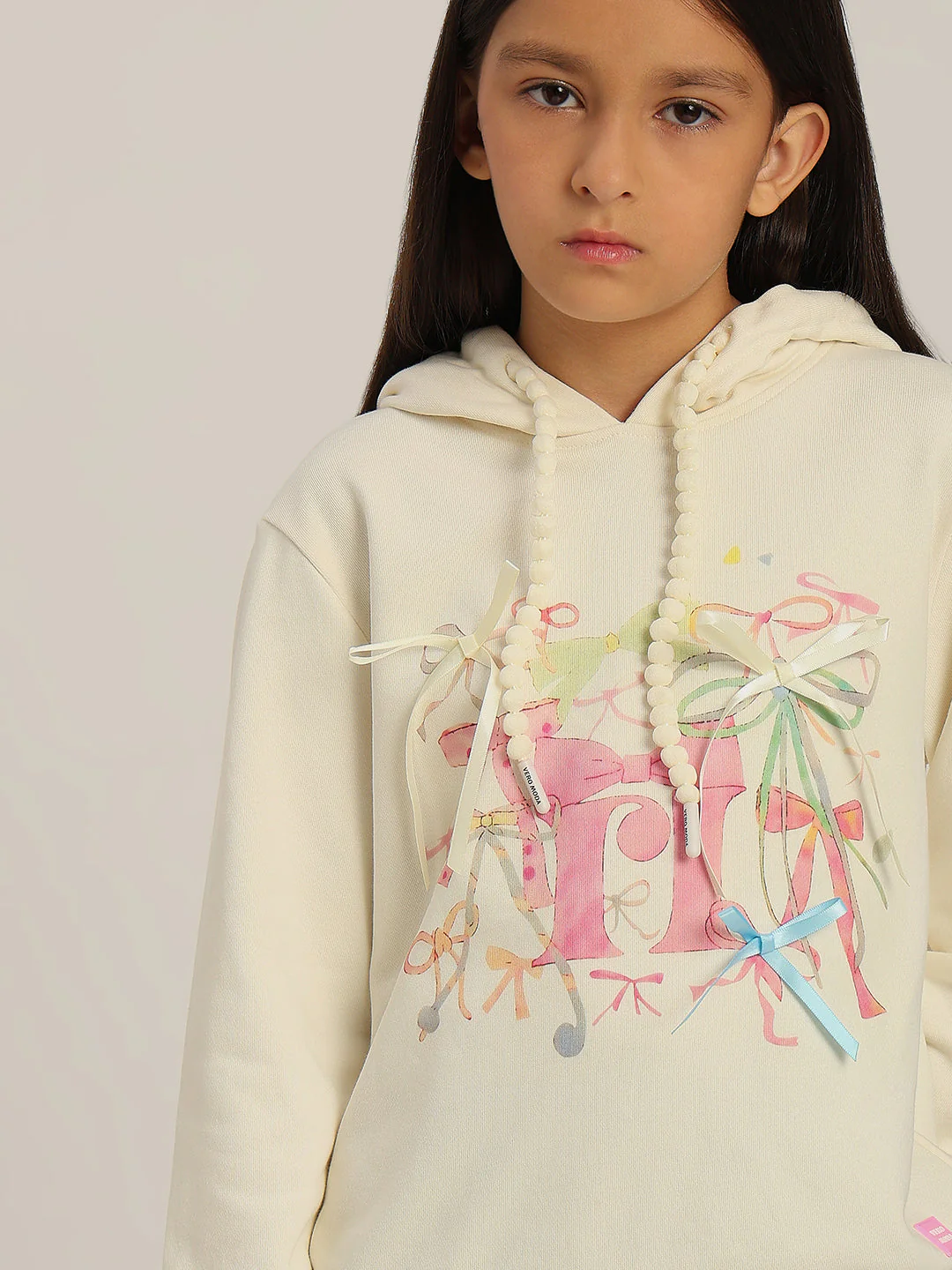 GIRL Printed Hooded Sweatshirt - Image 6