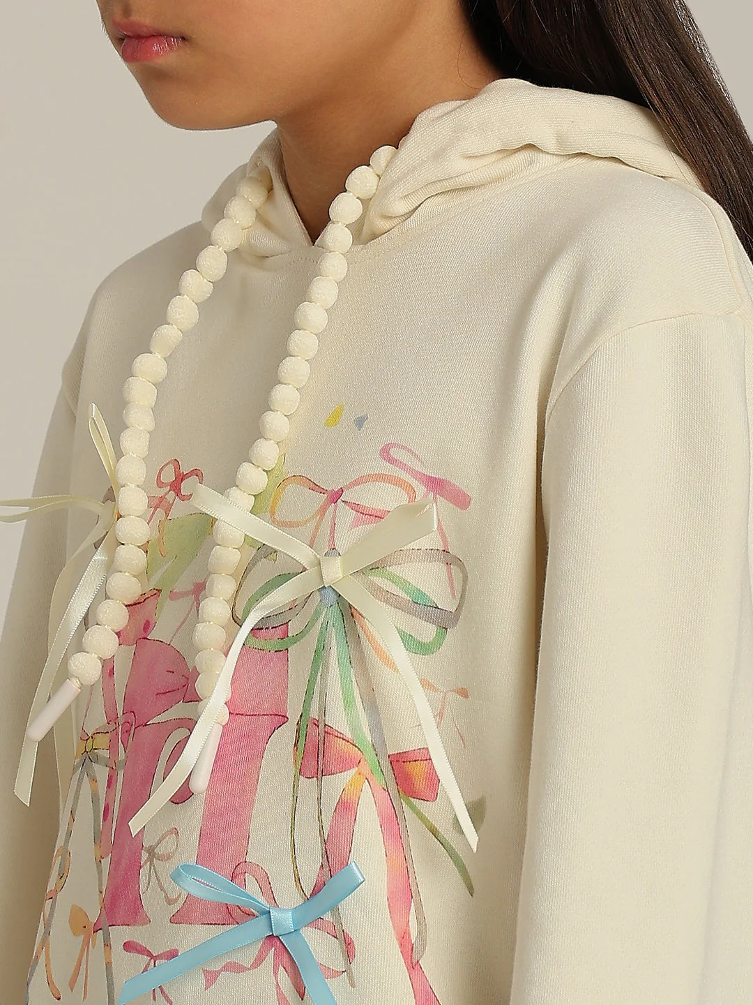 GIRL Printed Hooded Sweatshirt - Image 8