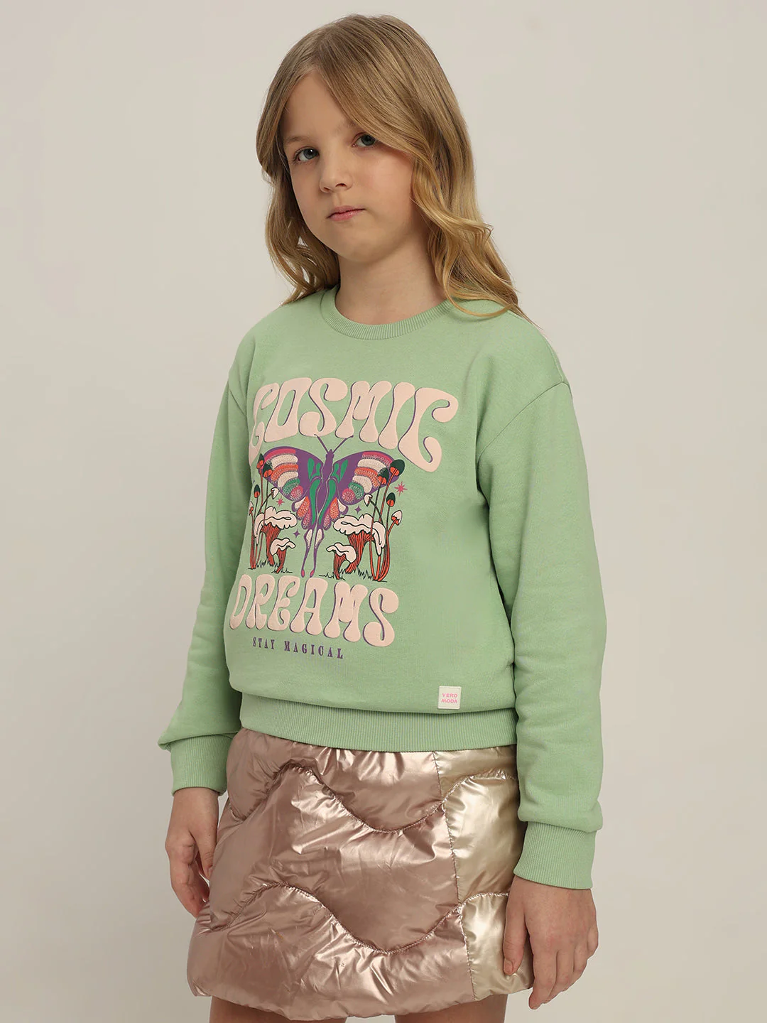 GIRL Printed Cotton Sweatshirt - Image 3