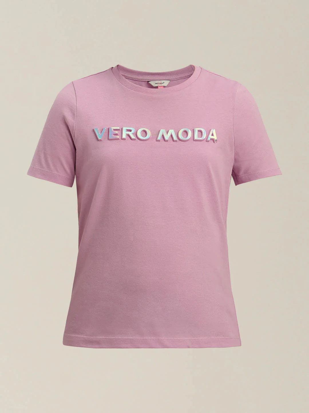 GIRLS Purple Logo Print t-shirt - Image 7