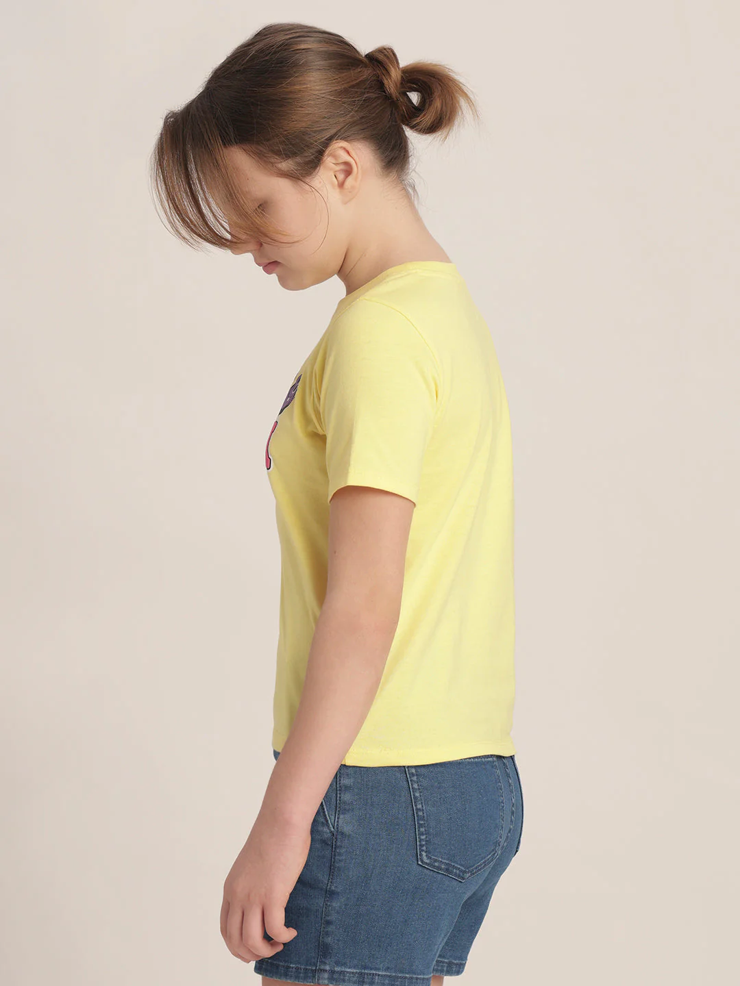 Girls Graphic Print T-shirt - Image 3