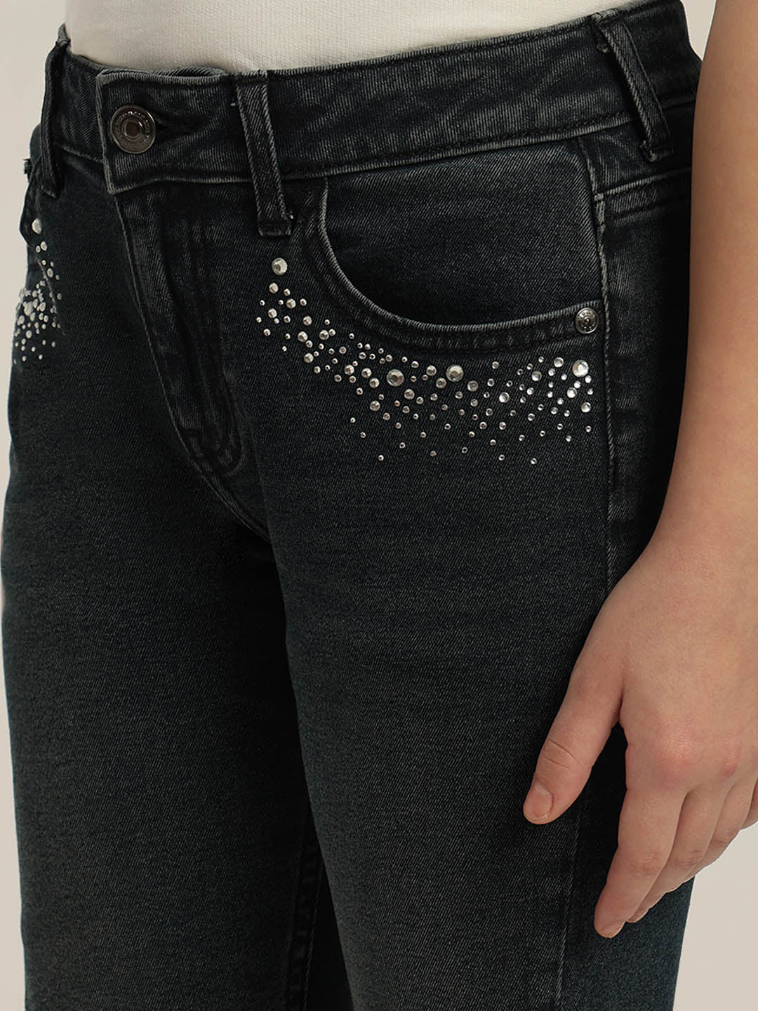 GIRLS Mid Rise Bootcut Jeans - Image 8