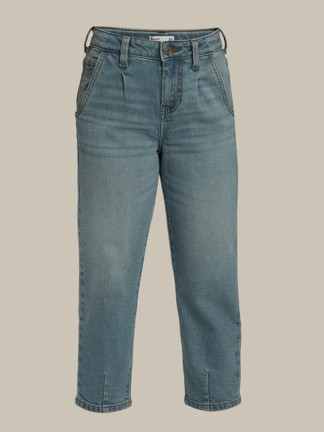 GIRL Light Wash Mom Fit Jeans - Image 7