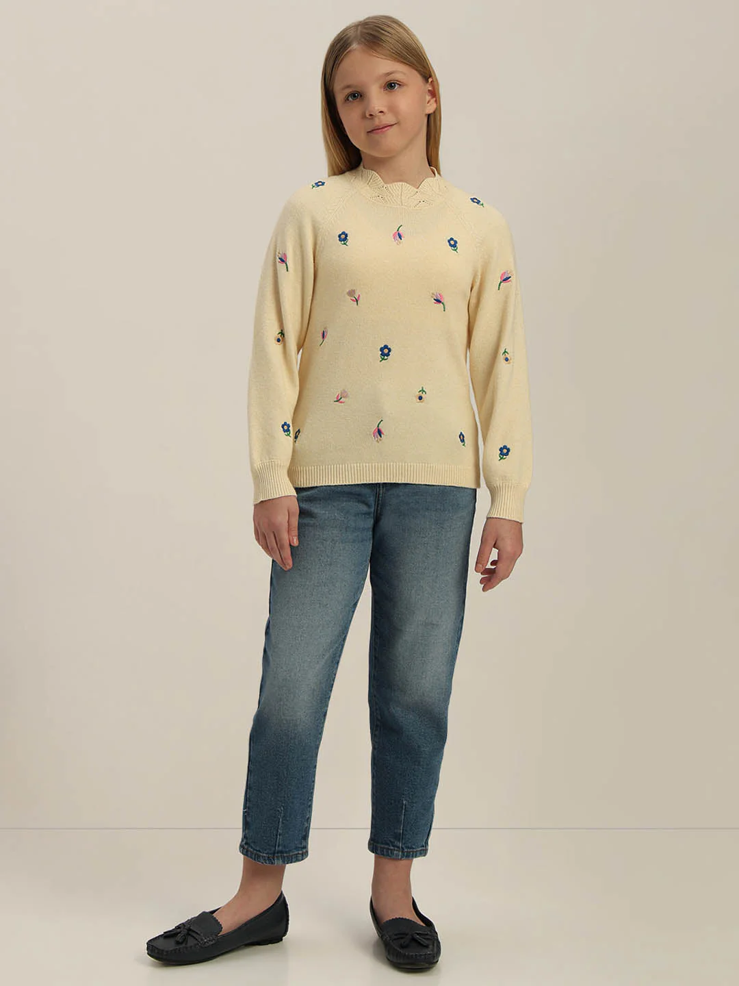 GIRLS Printed Knit Pullover - Image 5