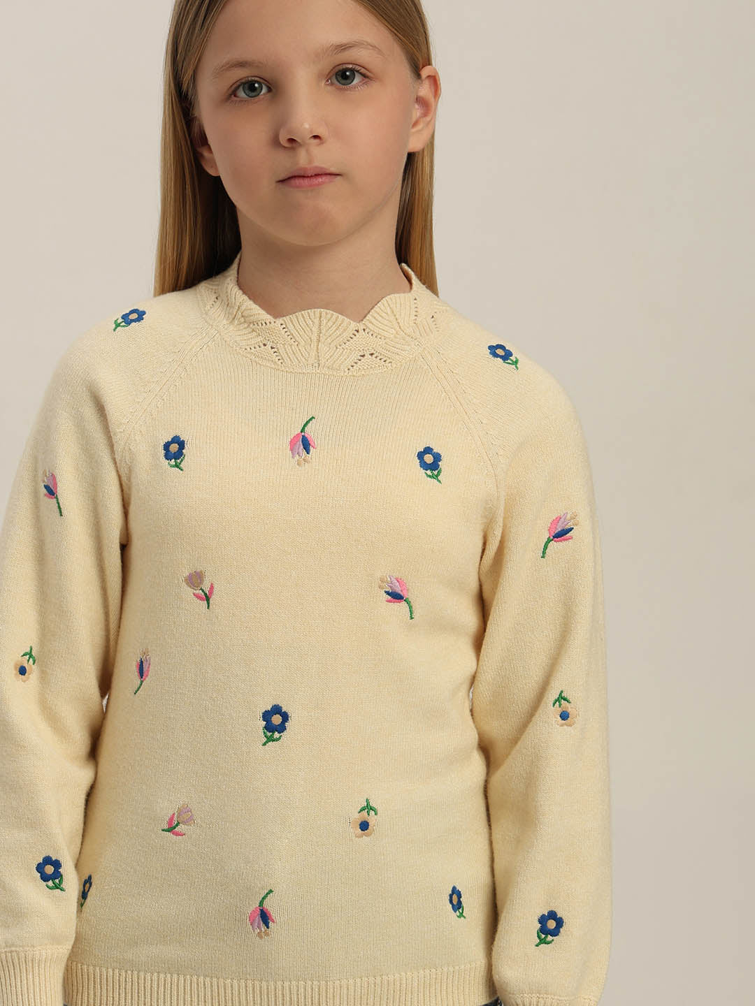 GIRLS Printed Knit Pullover - Image 6