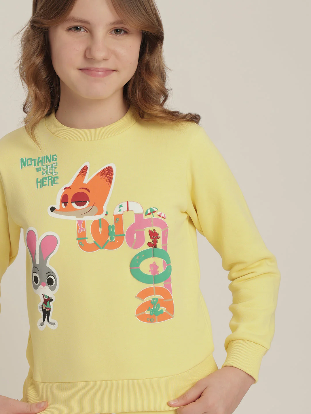 Girls Zootopia Print Sweatshirt - Image 6