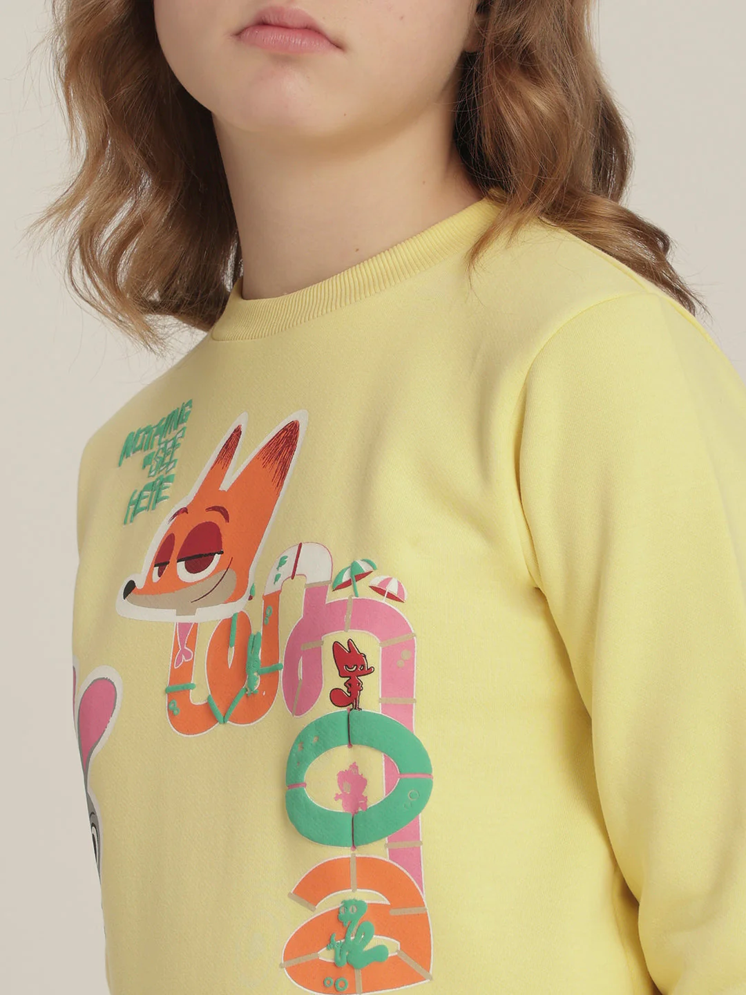 Girls Zootopia Print Sweatshirt - Image 8