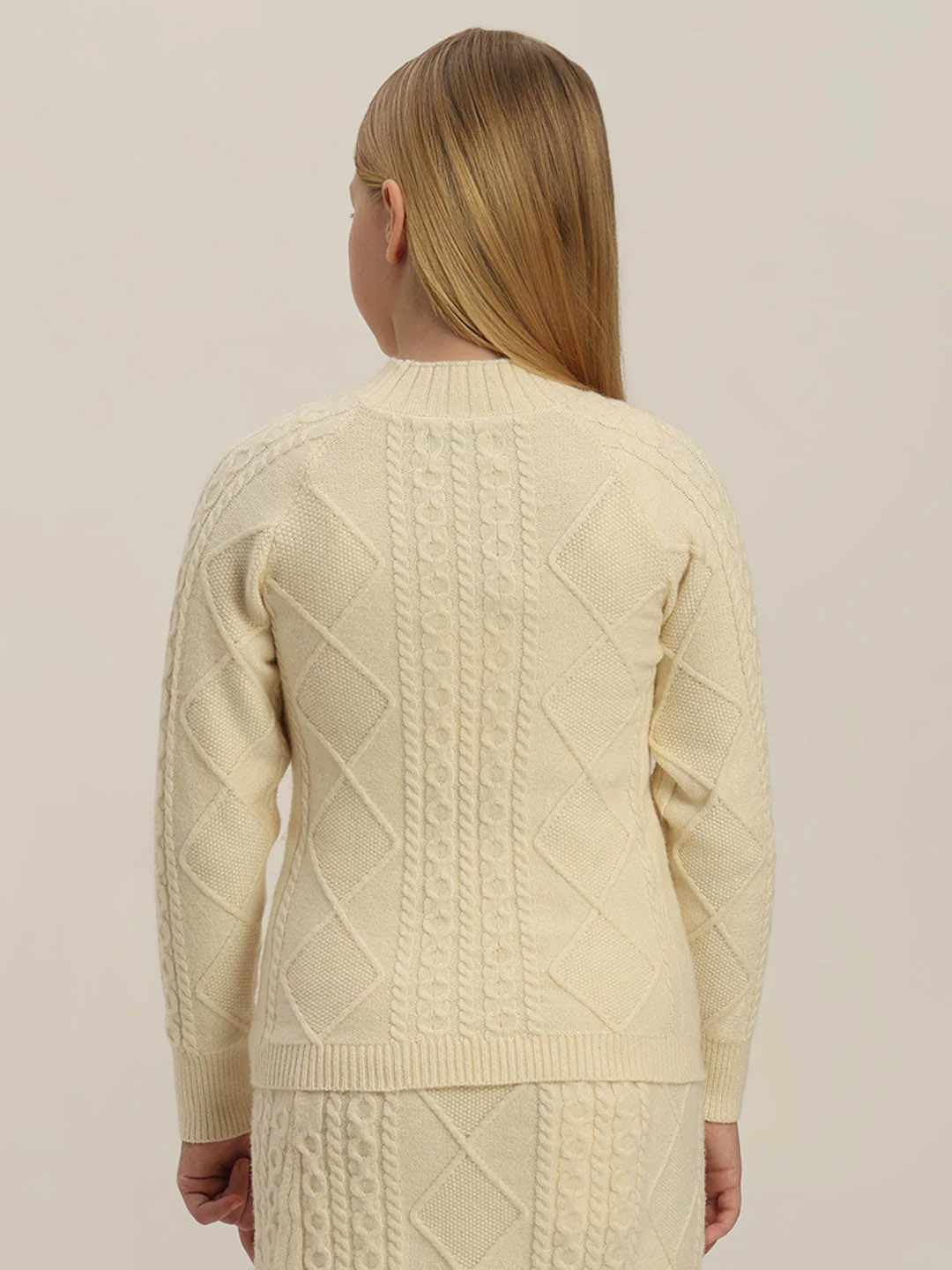 GIRLS Cable Knit Pullover - Image 4