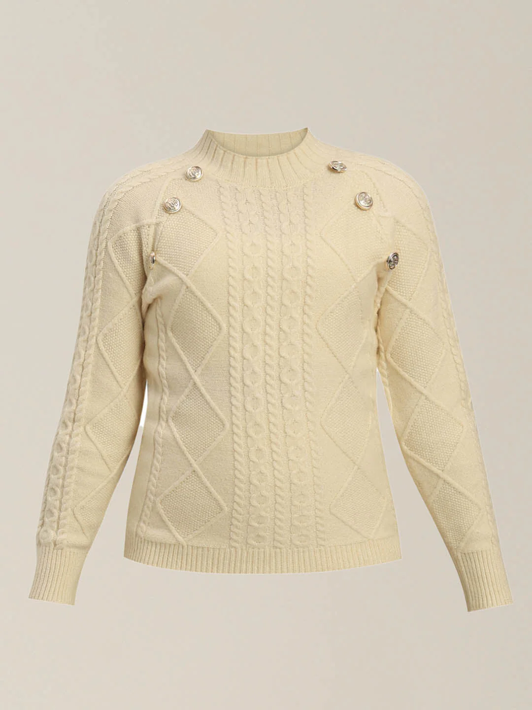 GIRLS Cable Knit Pullover - Image 7