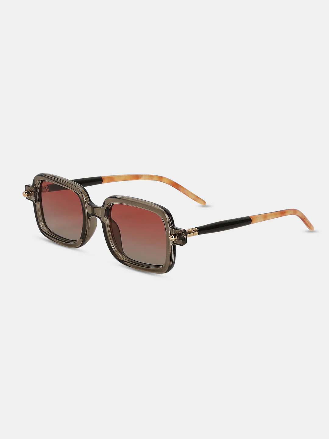 VERO MODA Brown Square Sunglasses - Image 3