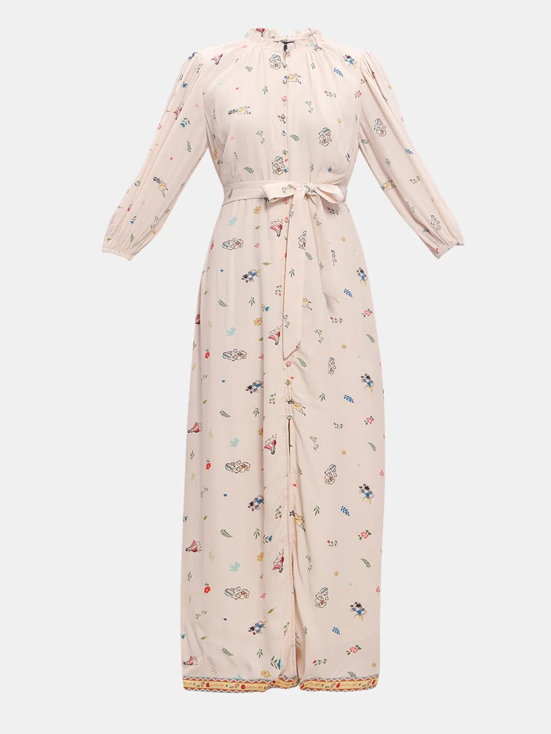 Vero Moda Ecru Printed Midaxi Dress - Image 7