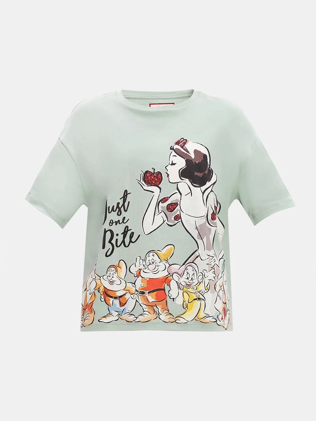Vero Moda Green Printed Cotton T-Shirt - Image 7