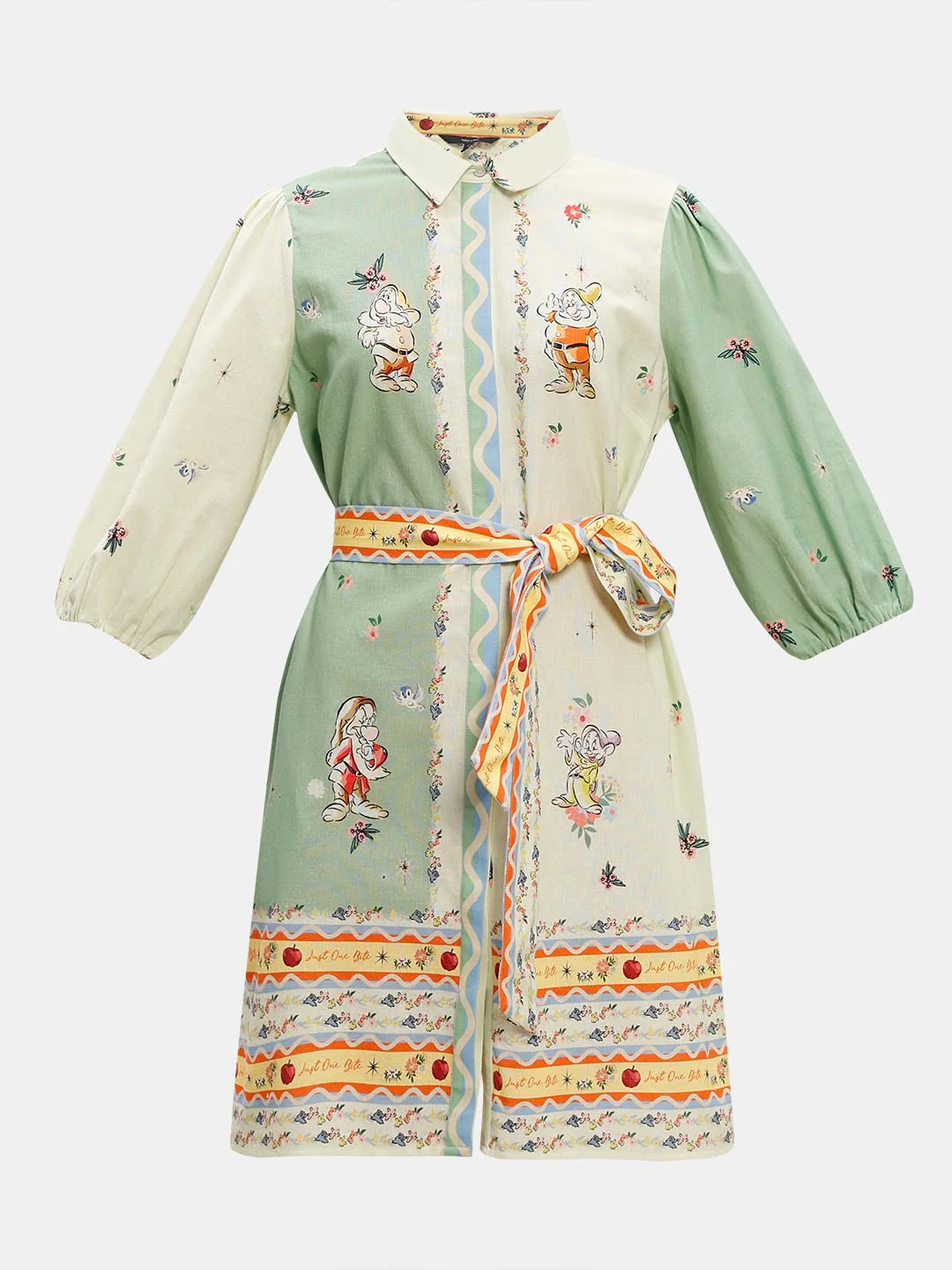 Vero Moda Green Printed Shirt Dress - Image 7