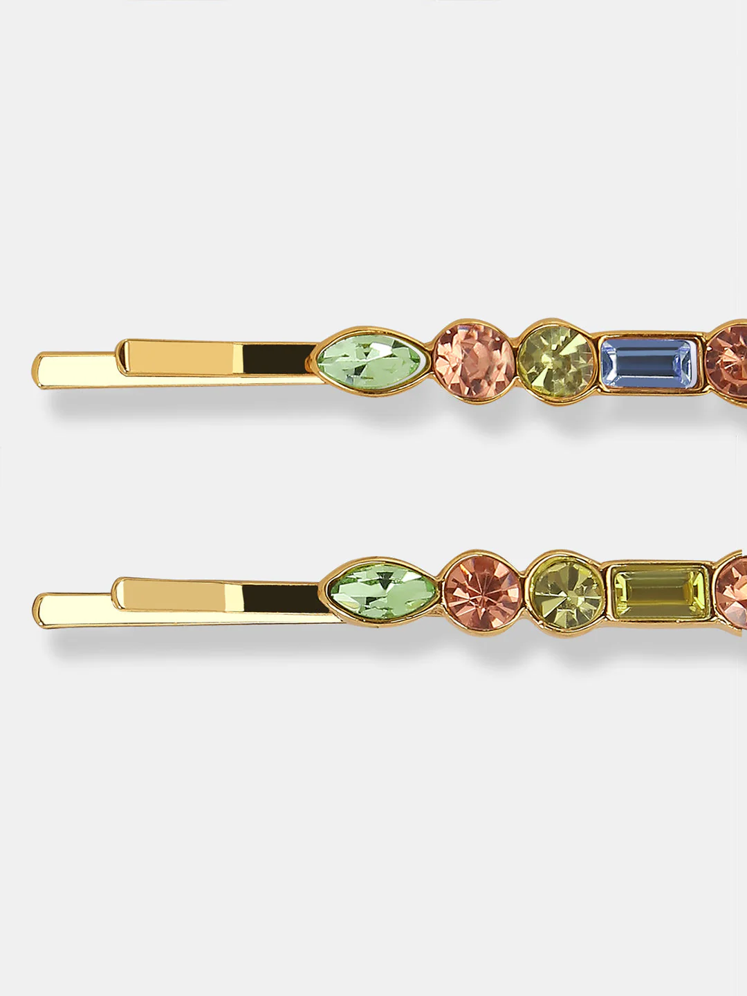 VERO MODA Golden Embellished Hair Pins - Image 3