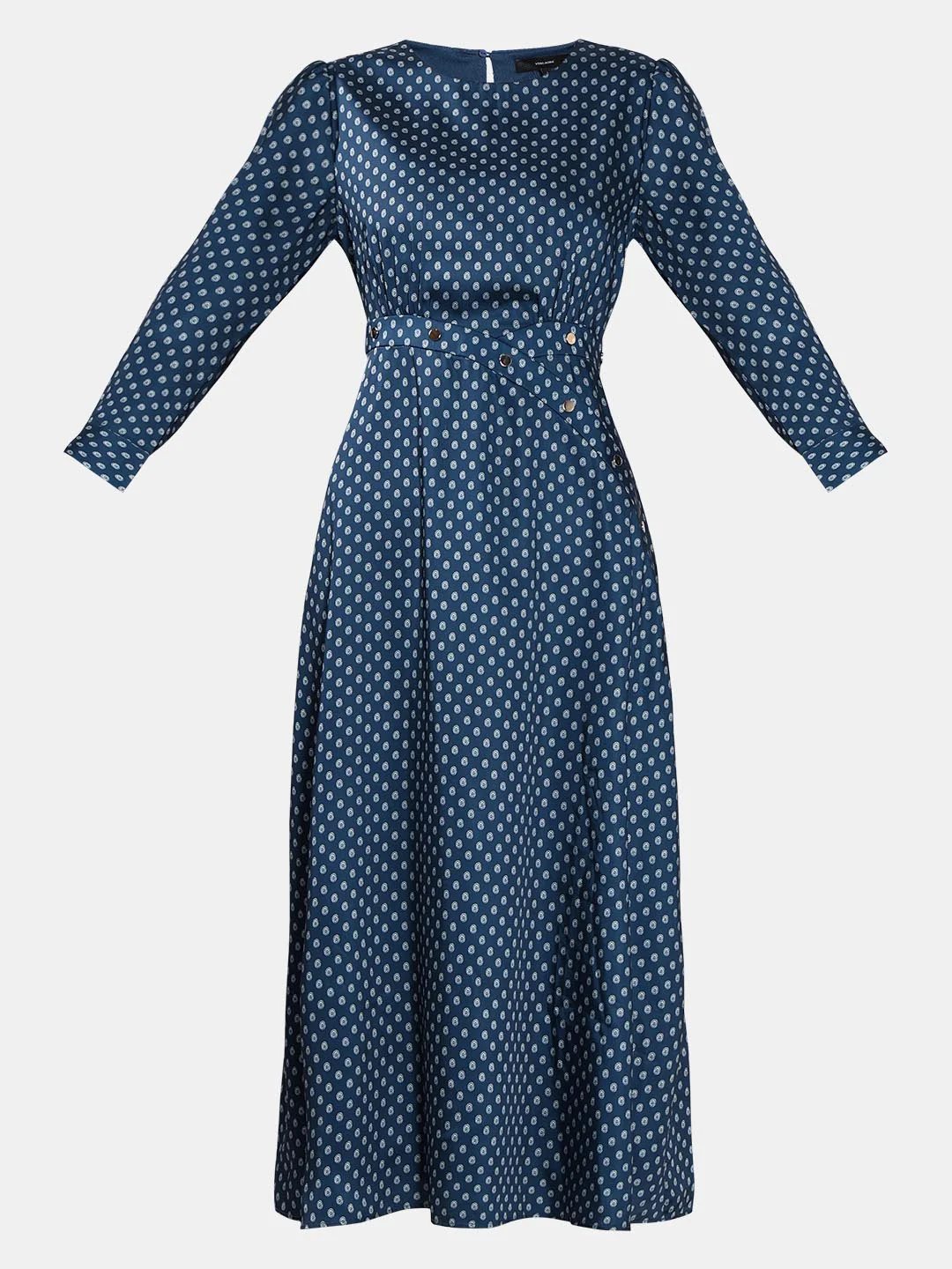 Vero Moda Blue Printed Midaxi Dress - Image 7