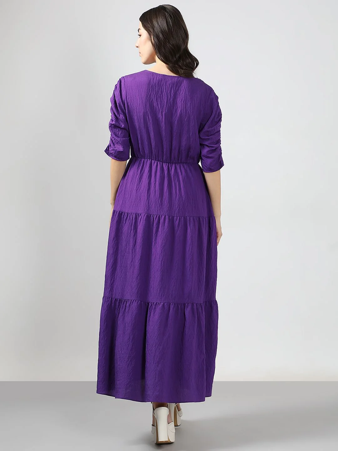 Purple Maxi Dress - Image 4