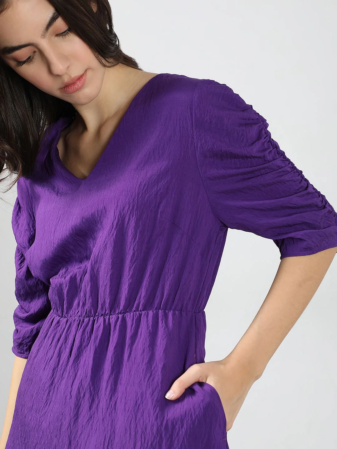 Purple Maxi Dress - Image 5