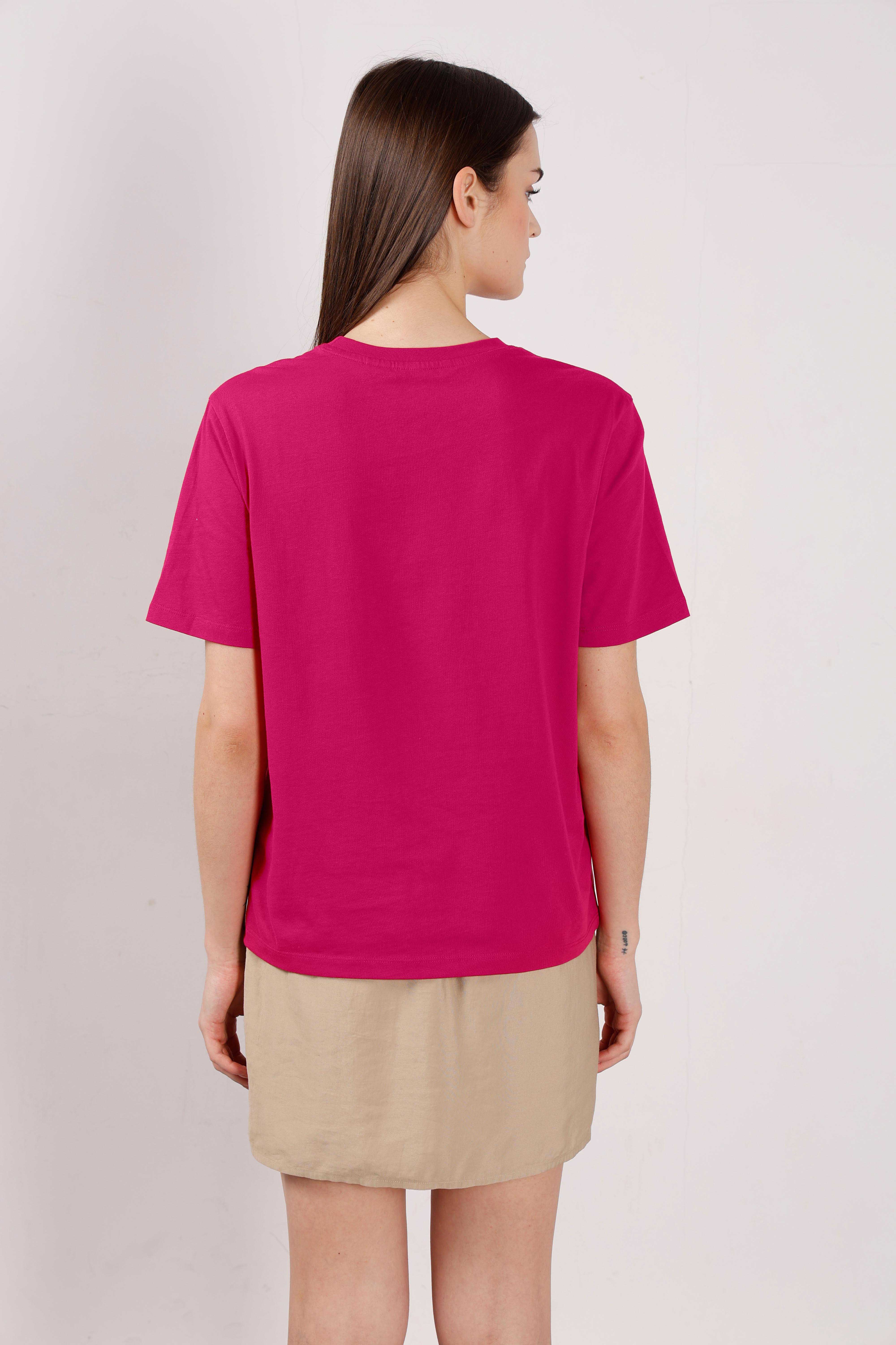 Vero Moda Warm Pink Printed T-Shirt - Image 10
