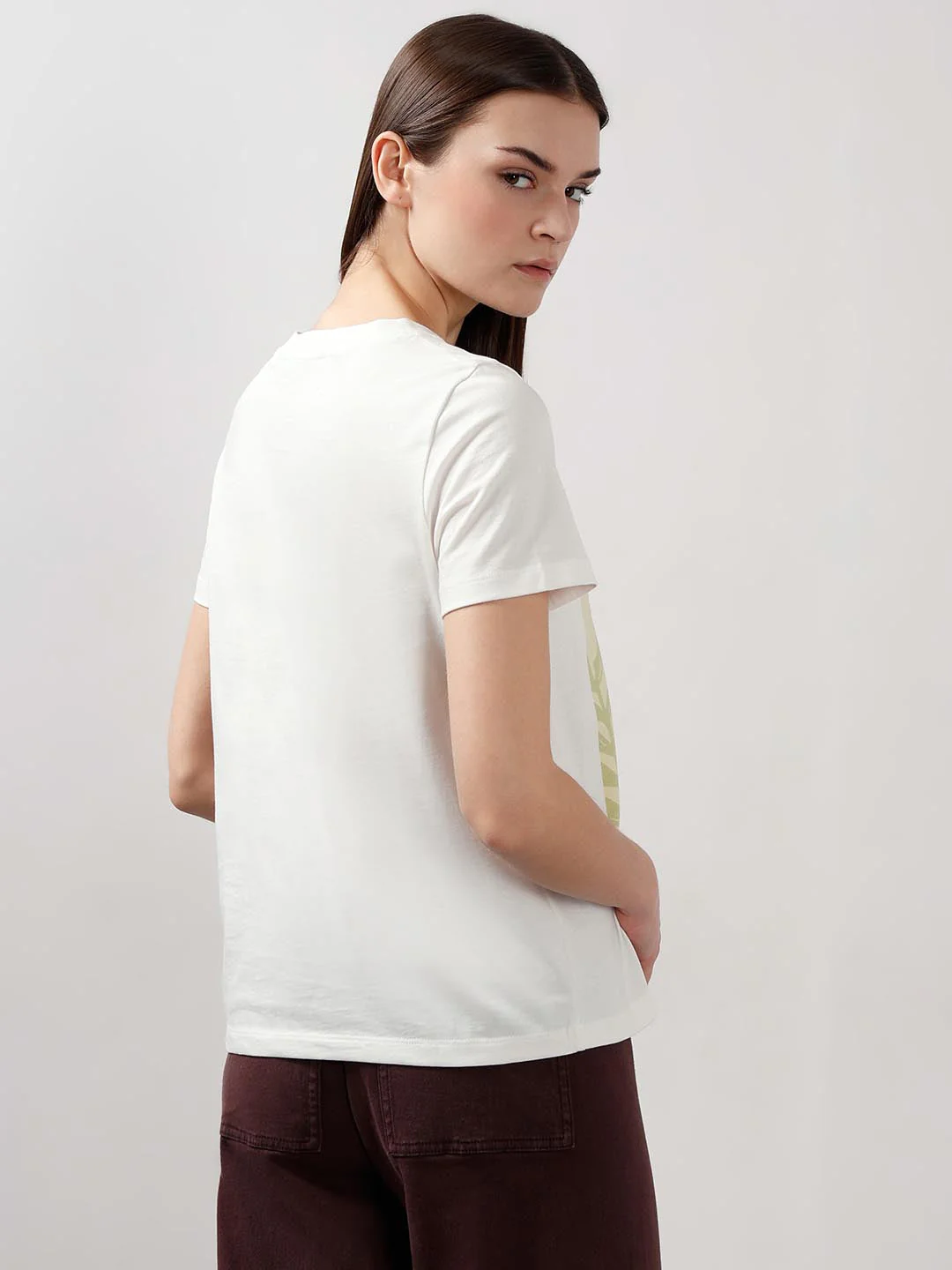 Vero Moda White Embellished Print T-Shirt - Image 3