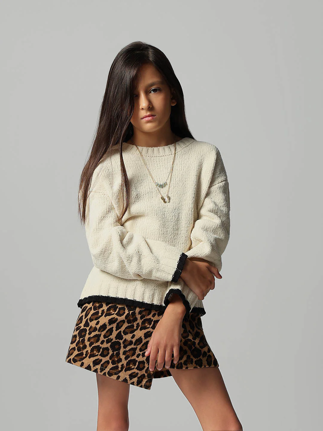GIRLS O-Neck Pullover