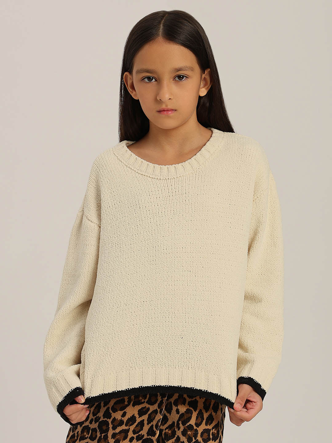 GIRLS O-Neck Pullover - Image 2