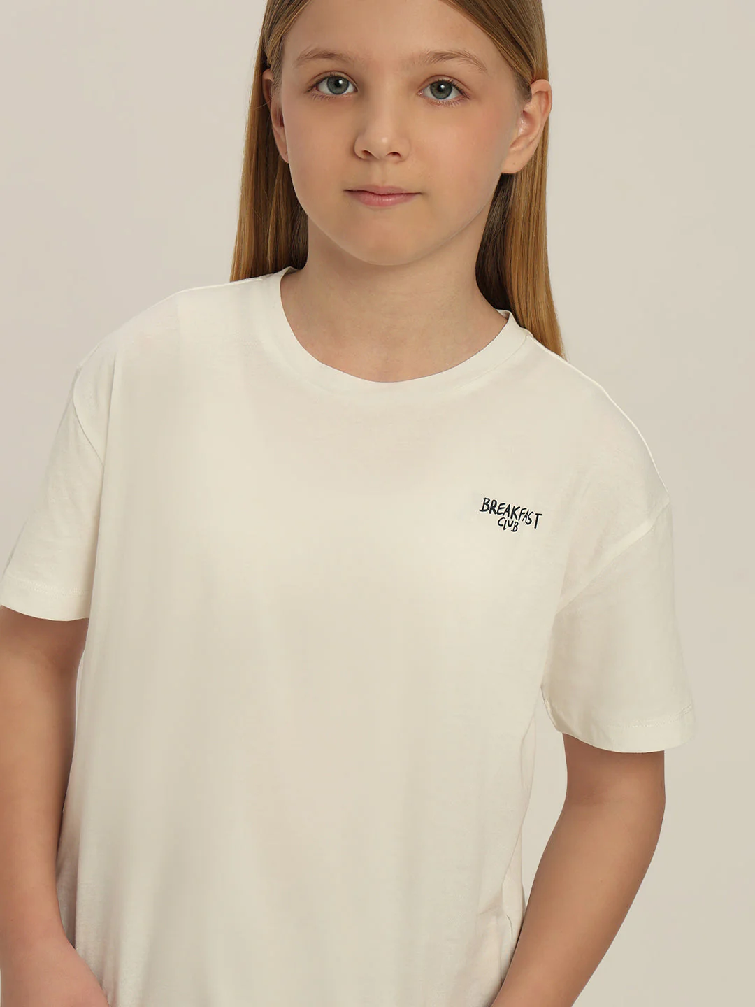 GIRL White Printed T-shirt - Image 6