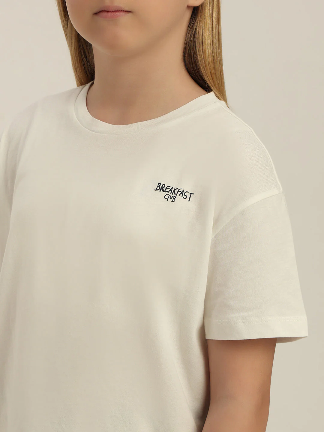 GIRL White Printed T-shirt - Image 8