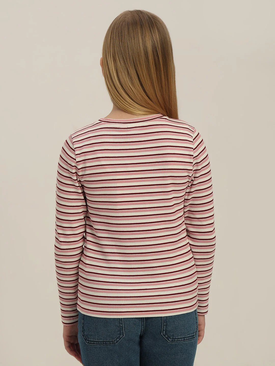 GIRL Striped Top - Image 4