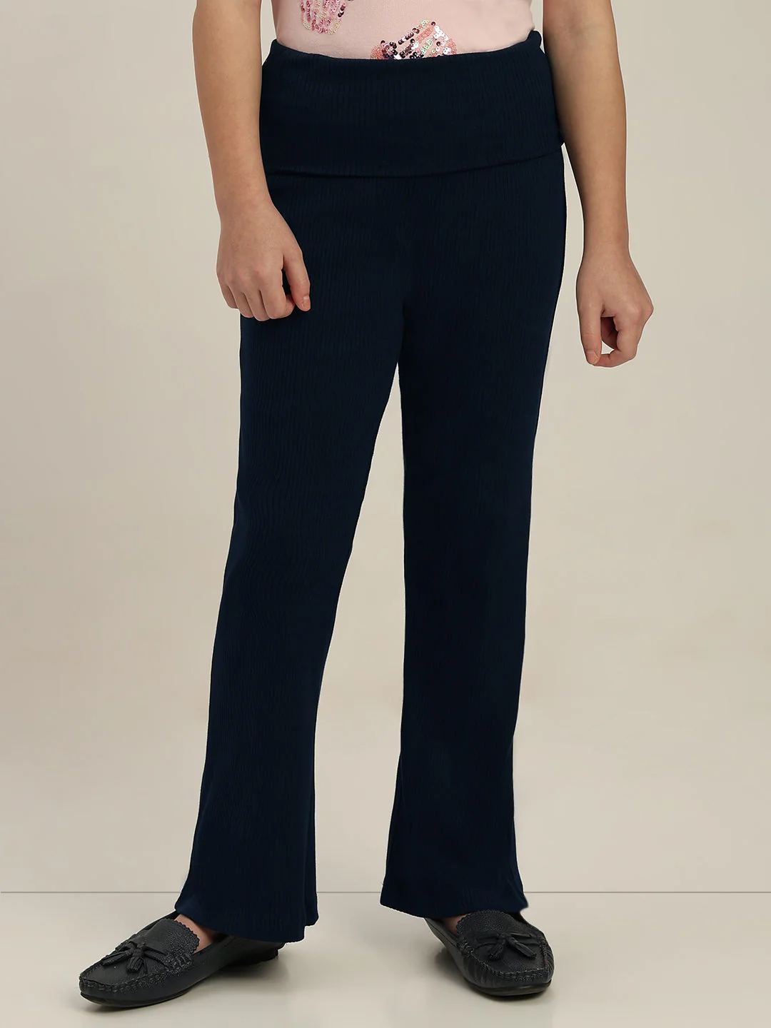 GIRLS High Stretch Fold Down Pants - Image 2