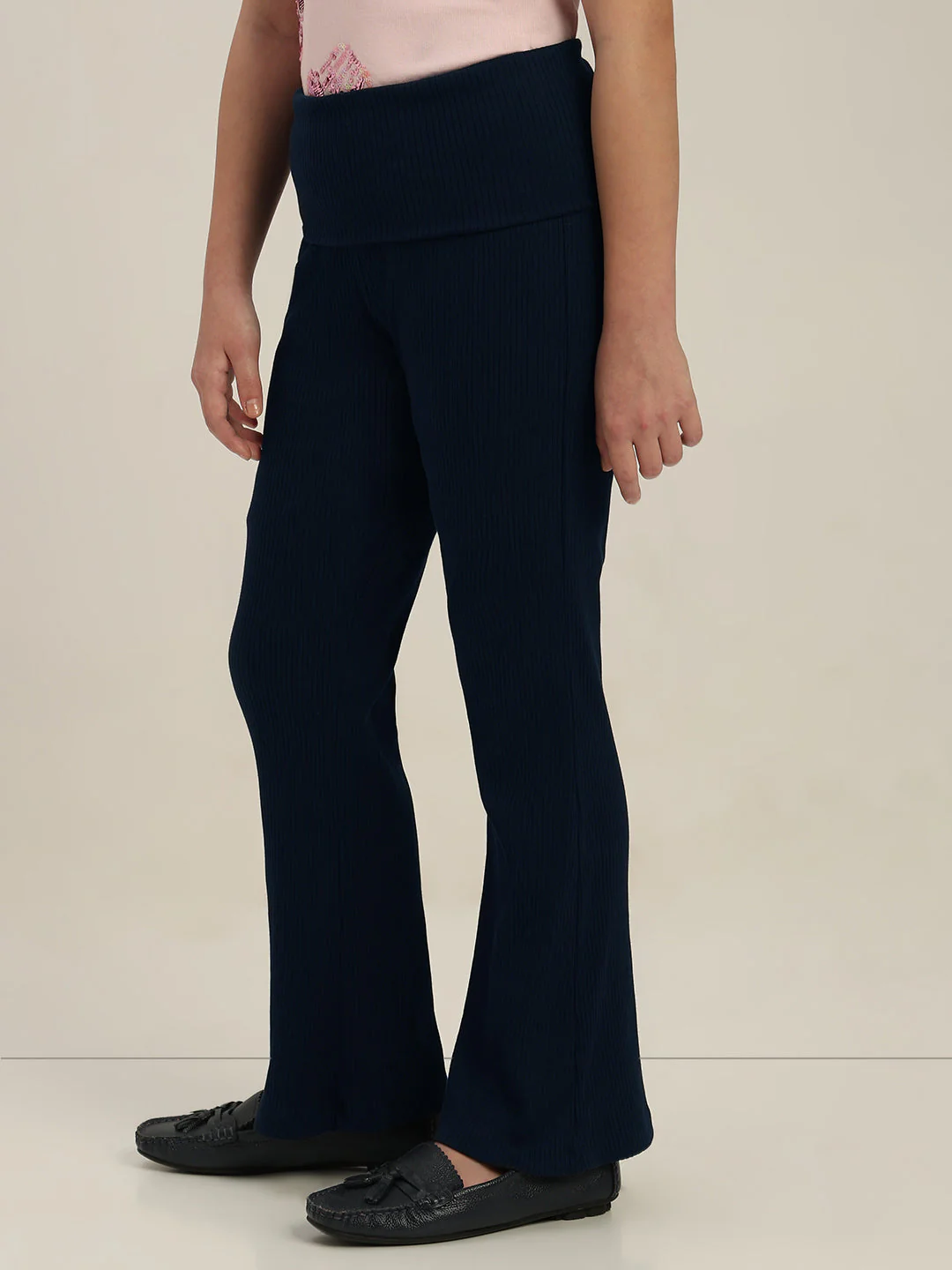 GIRLS High Stretch Fold Down Pants - Image 3