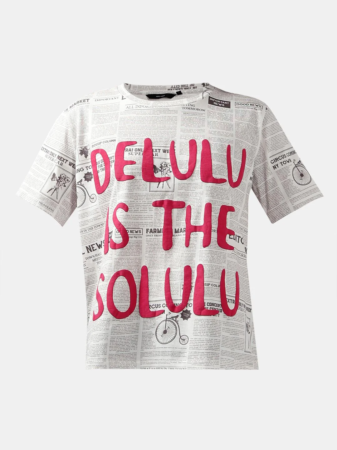 Vero Moda White Typographic Print T-Shirt - Image 7