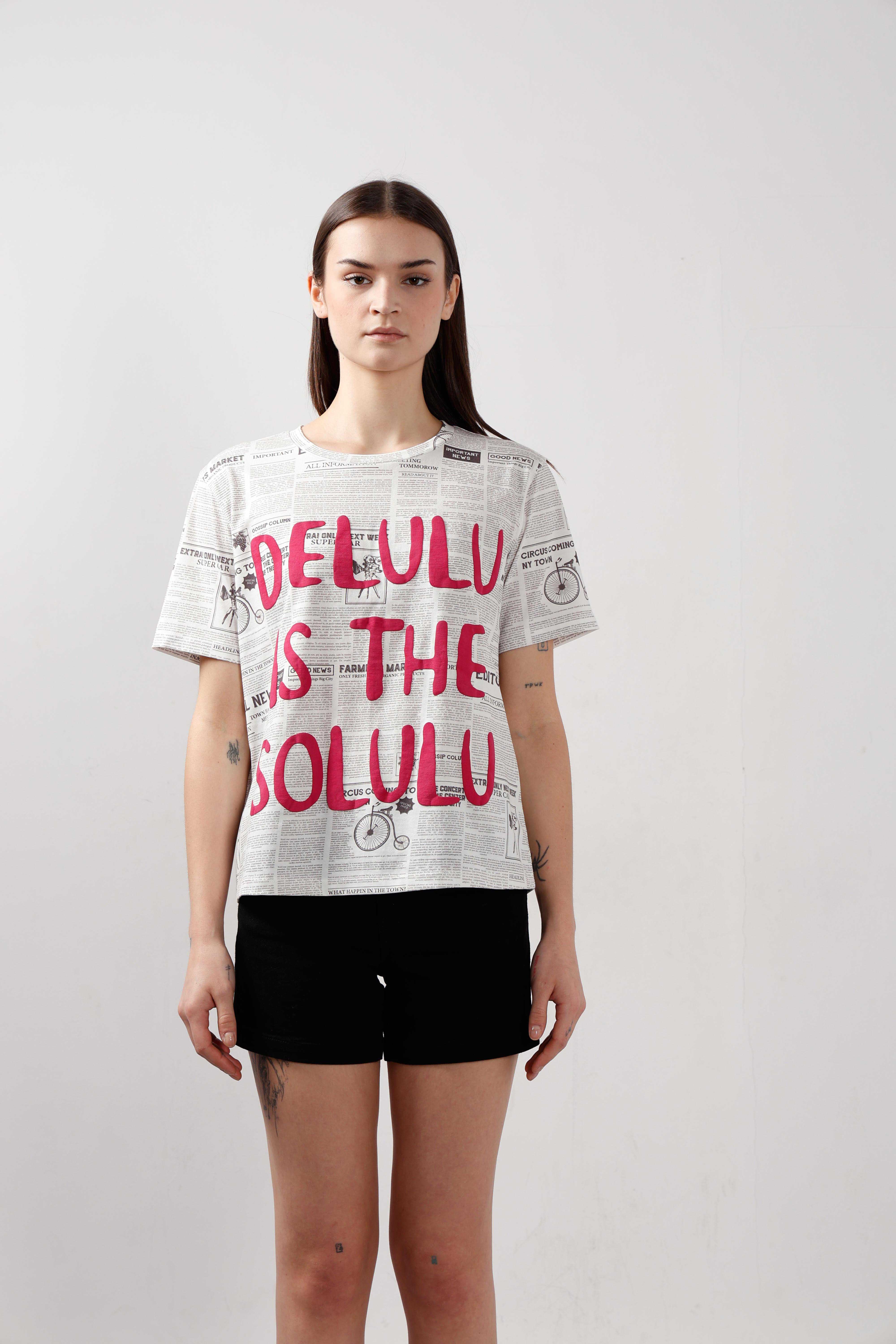 Vero Moda White Typographic Print T-Shirt - Image 9