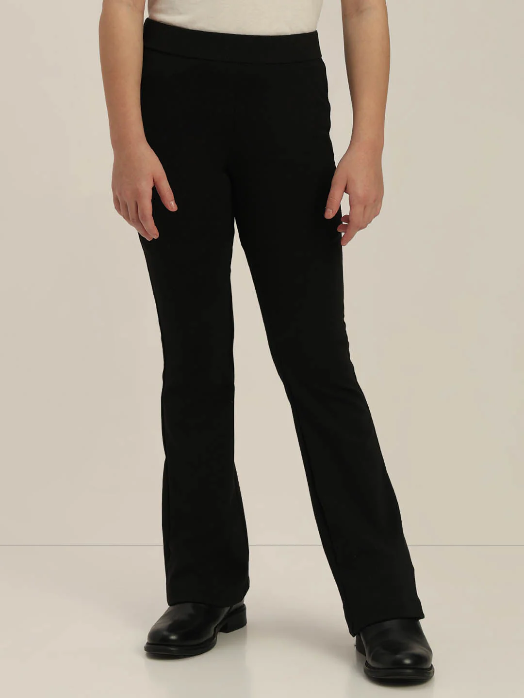 GIRLS Black Flared Pants - Image 2