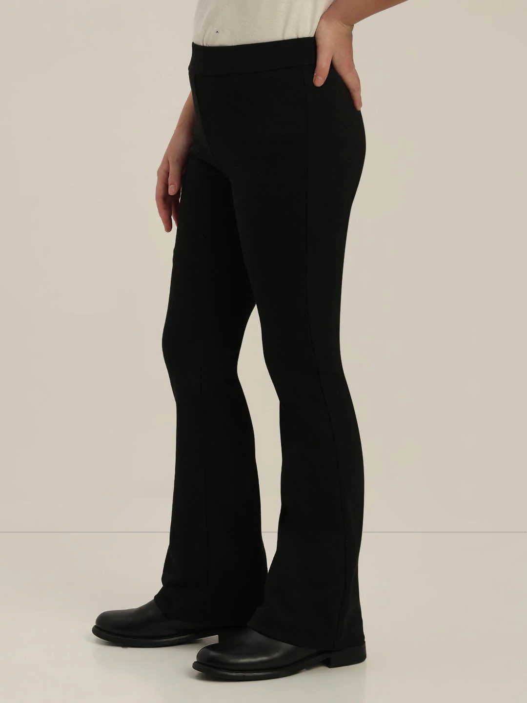 GIRLS Black Flared Pants - Image 3